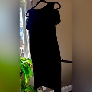 Calvin Klein Cut Out Black Dress
